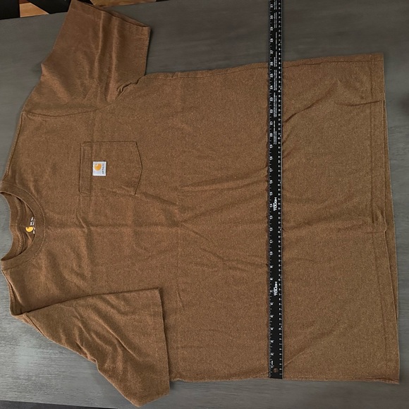 Carhartt oiled walnut Heather short sleeve tshirt - XXL tall - Picture 1 of 5